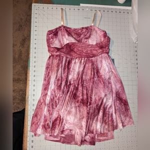 Curtain Call Babydoll Tie dye Leotard Adult Large